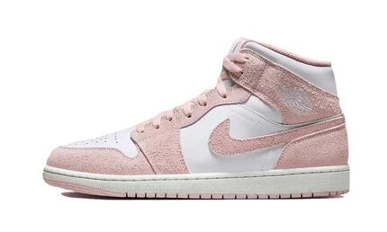 Zapatillas Air Jordan 1 Mid Pink Suede