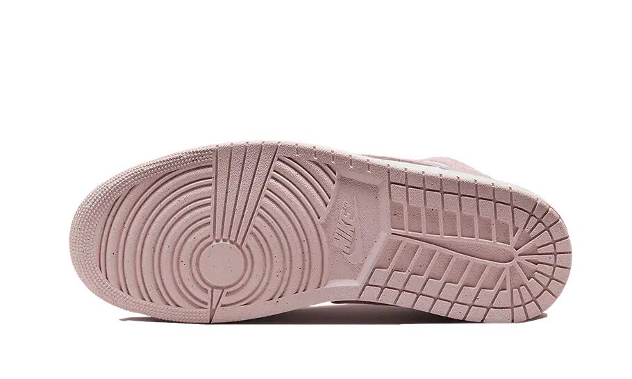 Air Jordan 1 Mid Pink Suede 2/5