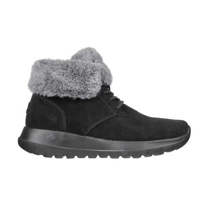 Bottes d’hiver pour femme SKECHERS en cuir velours et fausse fourrure, 5GEN