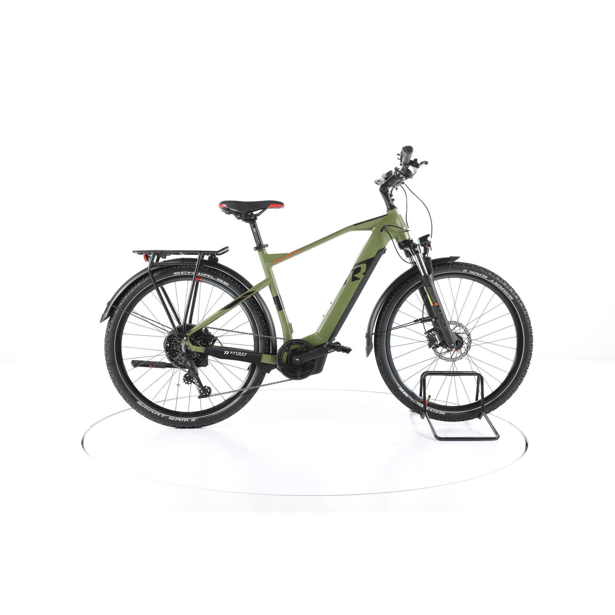 Raymon - Reconditionné - R Raymon Crossray E 5.0 Trekking Vélo Électrique  - Très Bon - Vélo De Voyage - Vert - Moyen - Decathlon