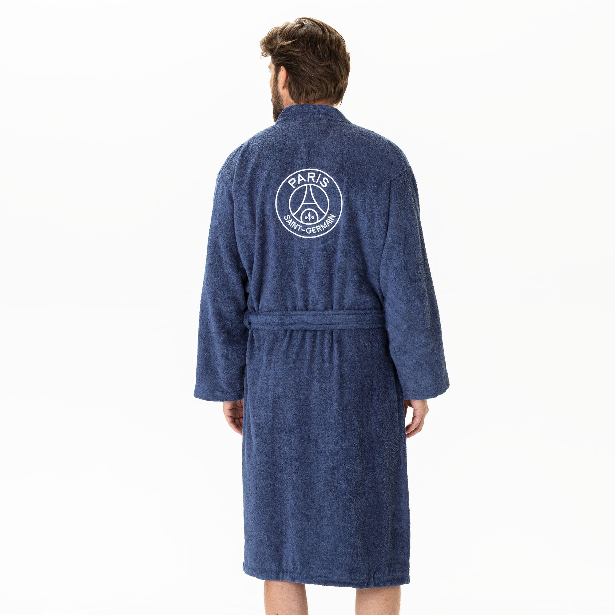 Peignoir de bain adulte 100% coton football Paris - Parisian 2/7