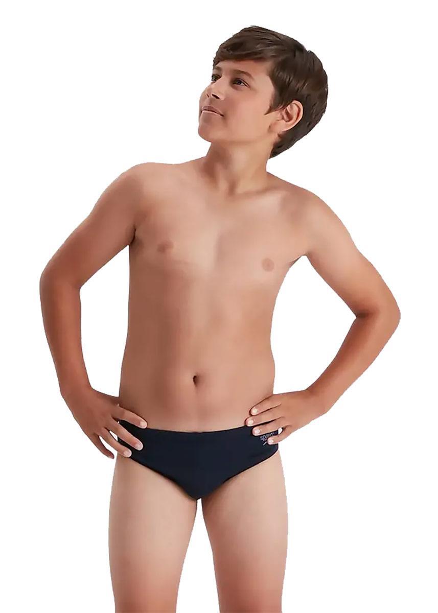 Slip de bain Speedo Endurance+ garçon bleu marine taille 15-16 3/5