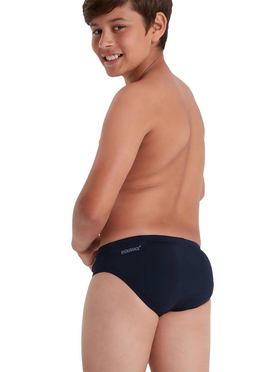 Slip de bain Speedo Endurance+ garçon bleu marine taille 15-16 2/5