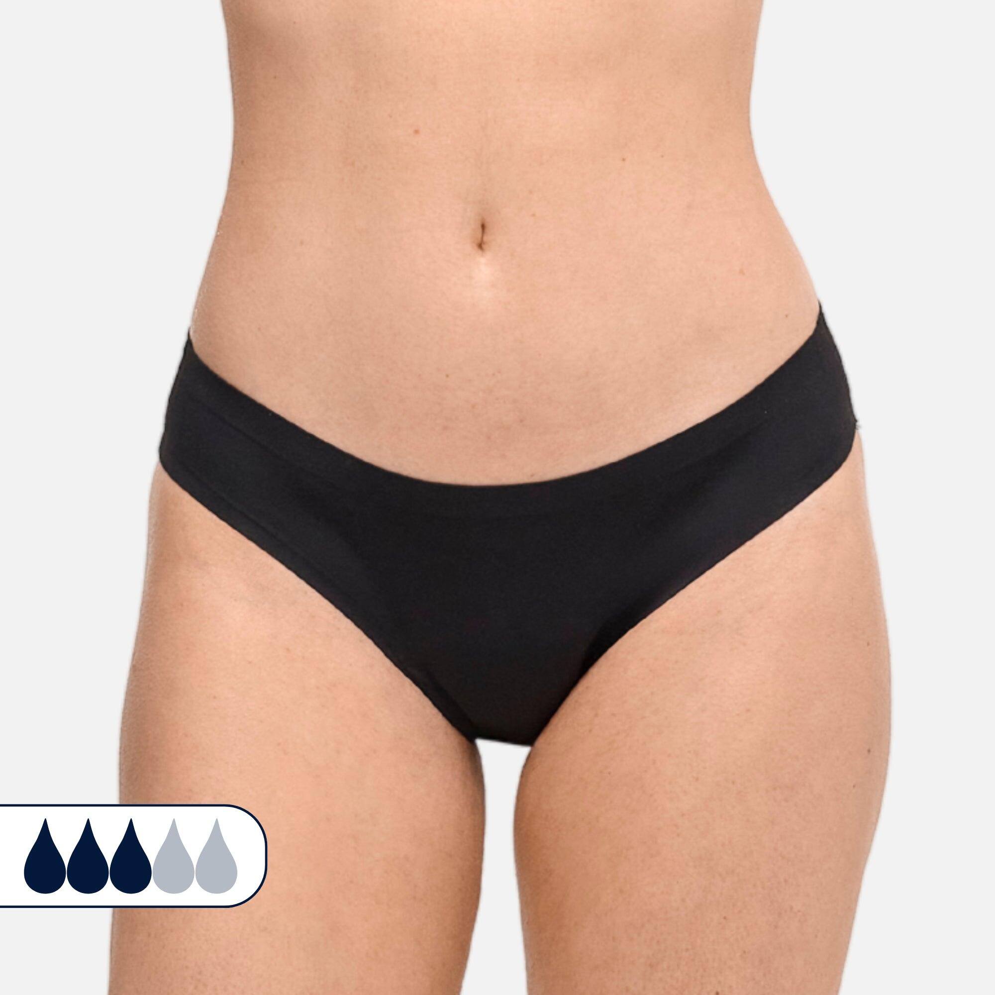 SORIO Cueca de Bikini menstrual sem costuras mulheres e adolescentes - Nina