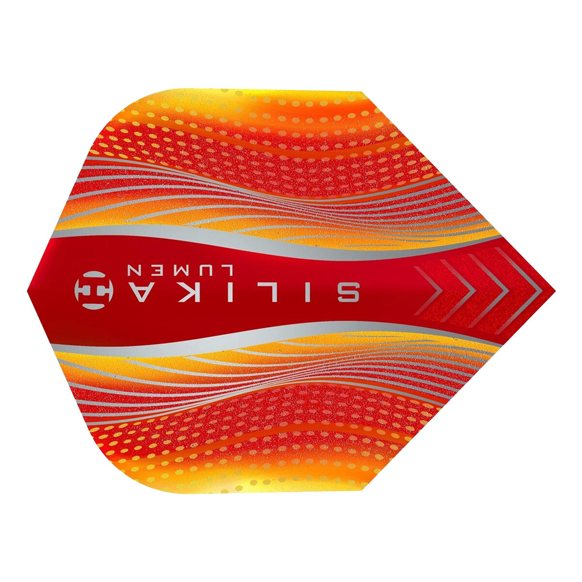 Plumas de Dardos Silica Lumen Packs de 3 Rojo, Naranja 2/4