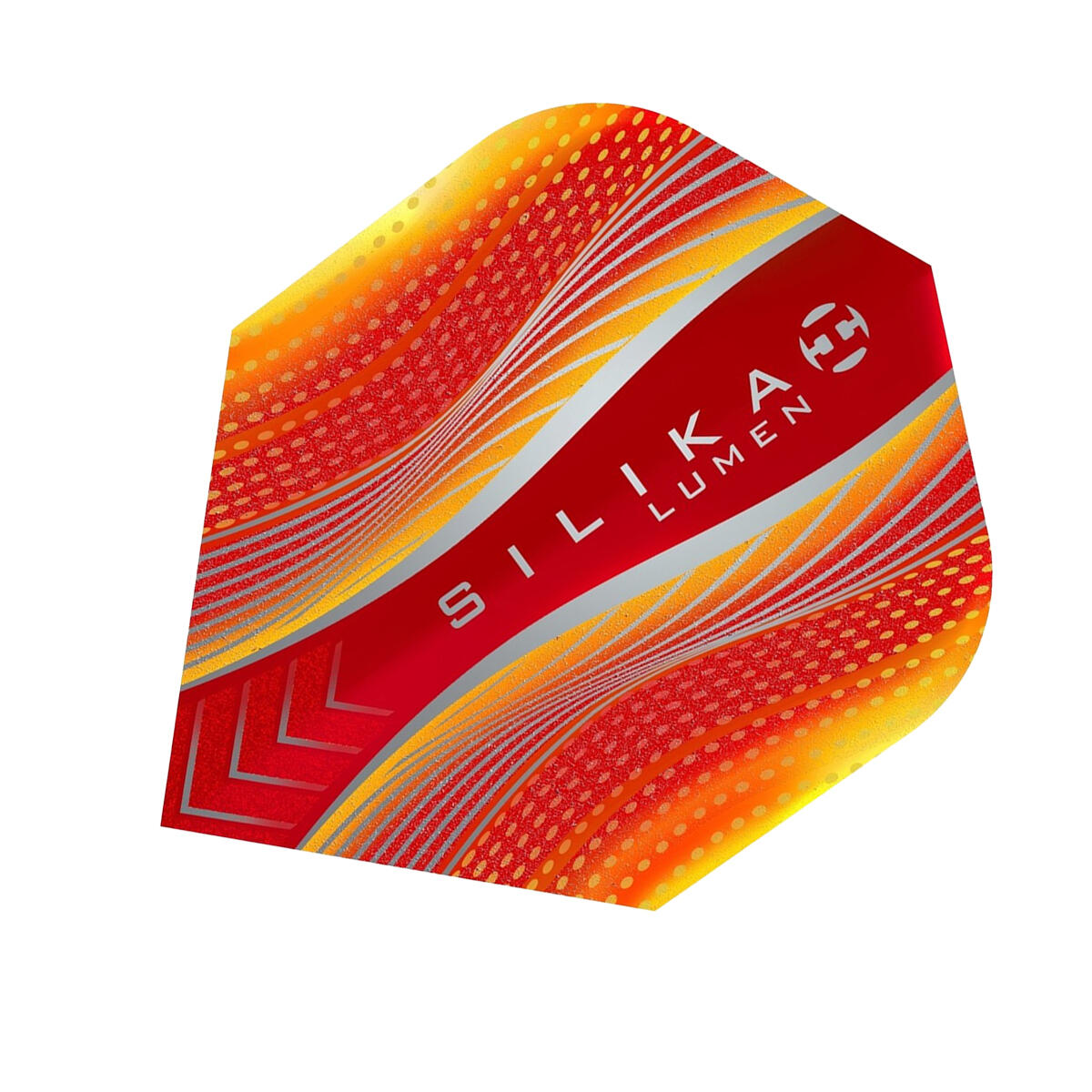 Plumas de Dardos Silica Lumen Packs de 3 Rojo, Naranja 4/4