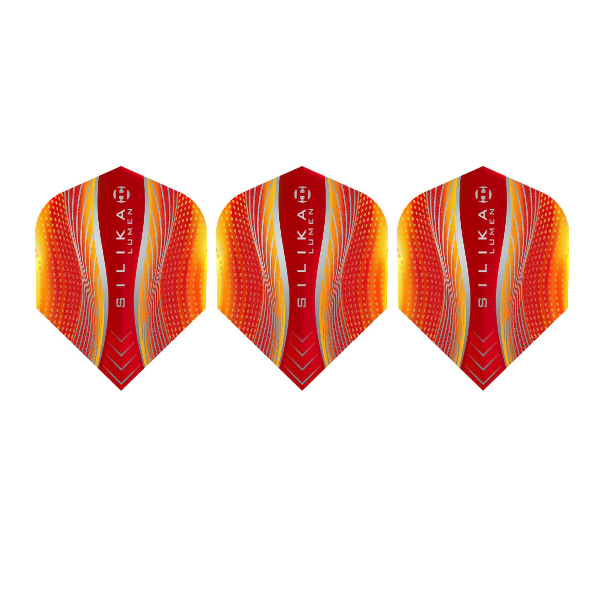 Harrows - Ailettes De Fléchettes Silica Lumen (rouge / Orange) - Tige De Flechette - Jaune|orange|rouge - Taille Unique - Decathlon