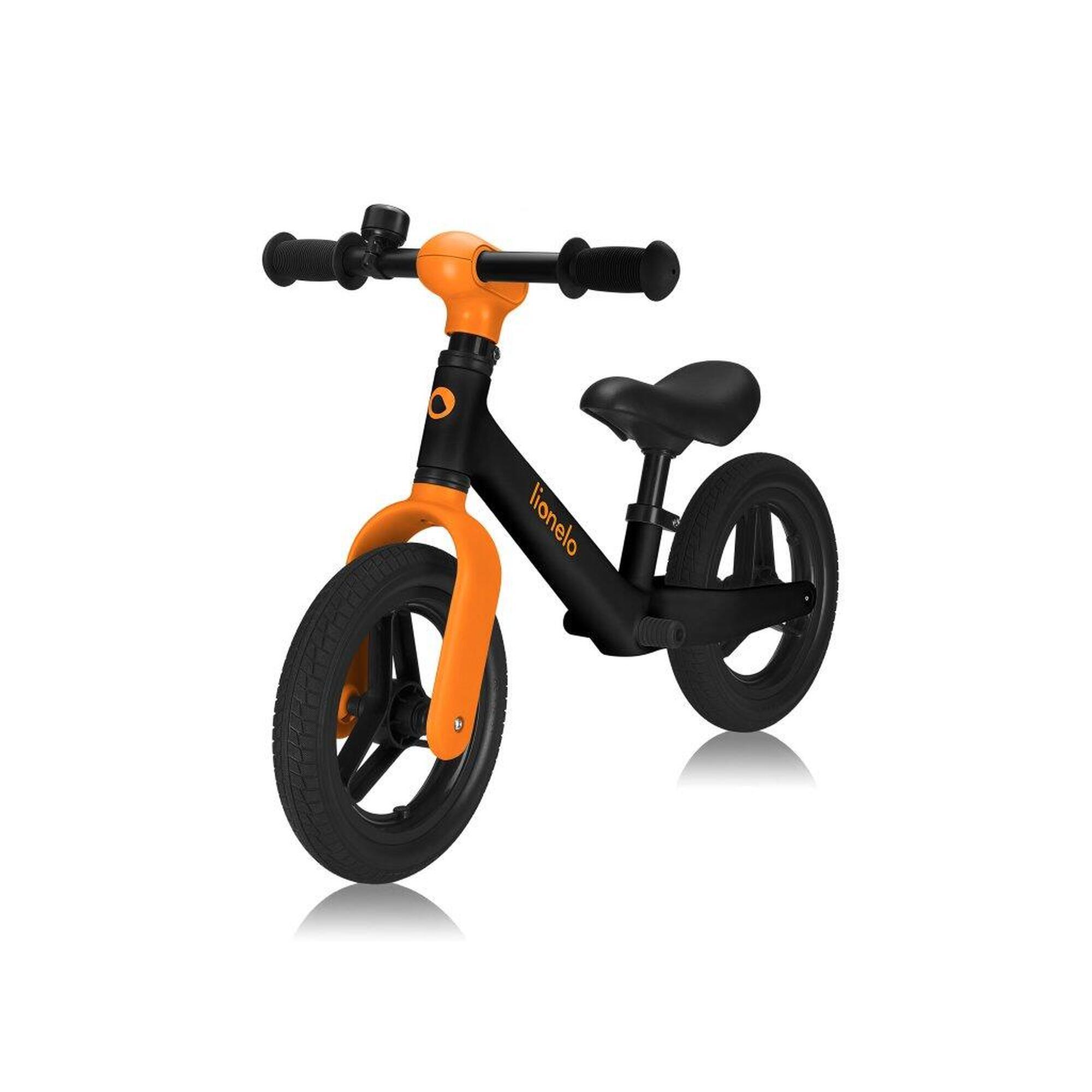 LIONELO Odrážedlo Lionelo Toni Black orange