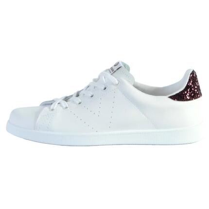 Baskets blanches en cuir pour femme 125104