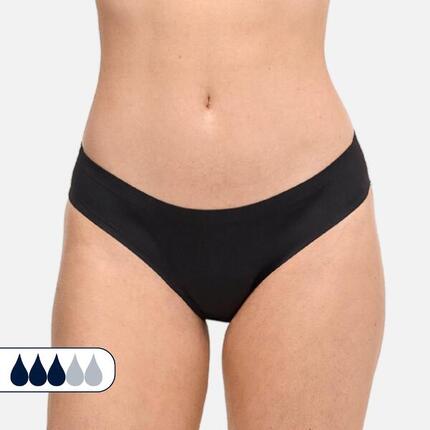 Bas de Maillot de Bain Menstruel Sans Coutures | Femme & Ado | Flux Moyen | Nina