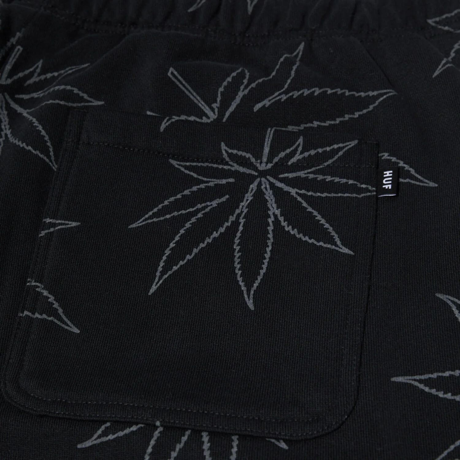 Pantalon de randonnée HUF Plantlife Fleece pour homme 4/4