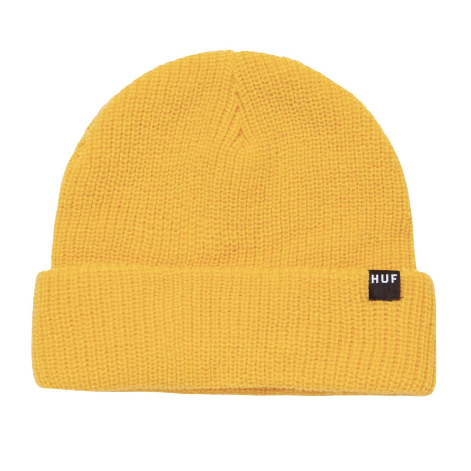 Huf - Huf Bonnet D'Hiver Hommes Huf Essentials Usual Usual Beanie - Bonnet - Jaune - Taille Unique - Decathlon