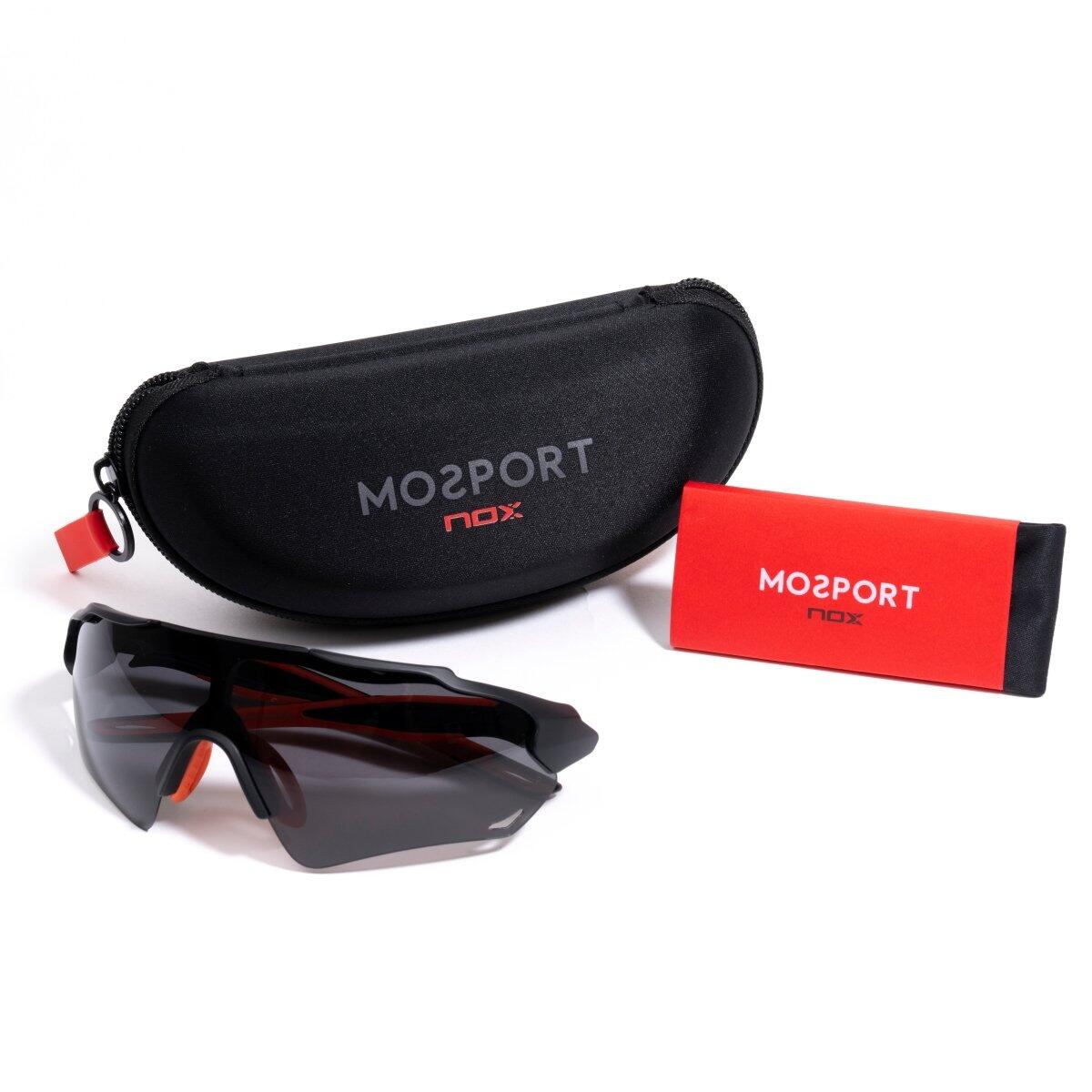 Gafas Deportivas NOX/MO COPPI Nerbo Negro/Rojo 4/5