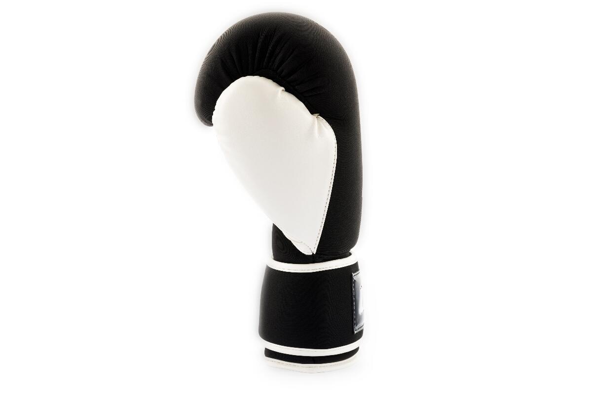 UFC PRO Washable Boxing Gloves – Black/White – L 5/7