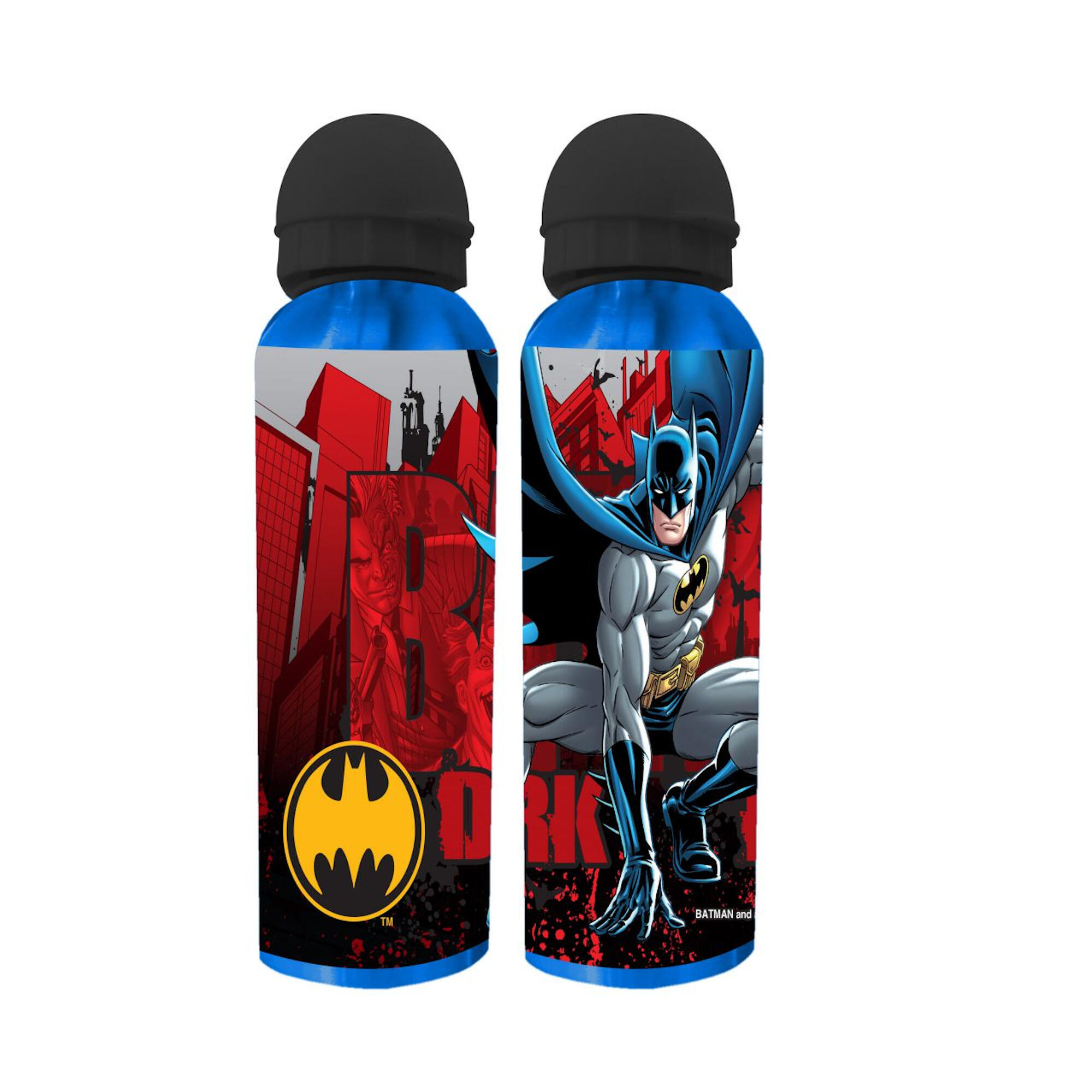 DC COMICS GARRAFA TÉRMICA DE 400 ML PARA CAMINHADAS INFANTIS E MONTANHA BATMAN