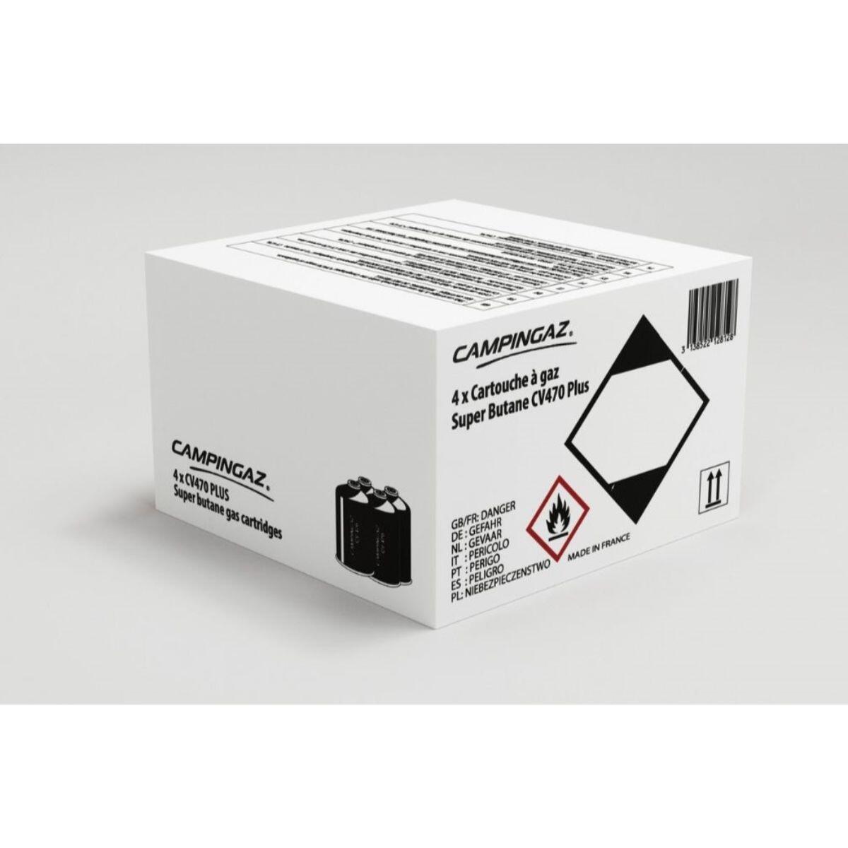 CARTUCHO DE GAS CAMPINGAZ CV 470 PLUS MULTIPACK SET DE 4 | Decathlon