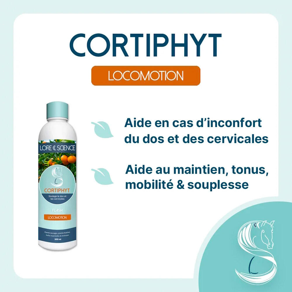 Problemen met de rug van paarden: Cortiphyt Kennis & Wetenschap 150 ml 2/4