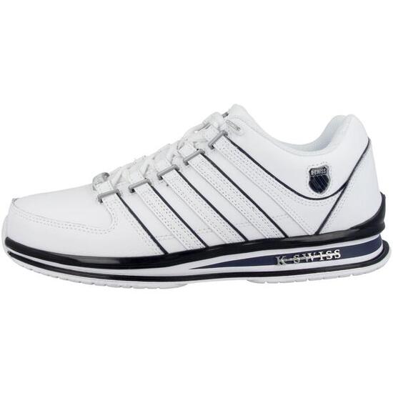 Zapatillas de cuero K-SWISS Rinzler para hombre en negro - cordones deportivos