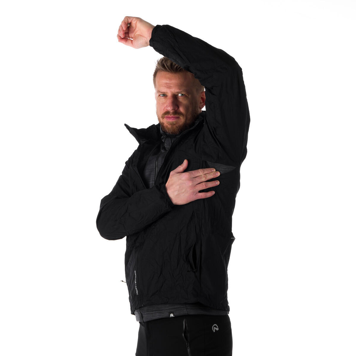 Pánská nepromokavá multisportovní bunda sbalitelná 2L NORTHKIT 2/7