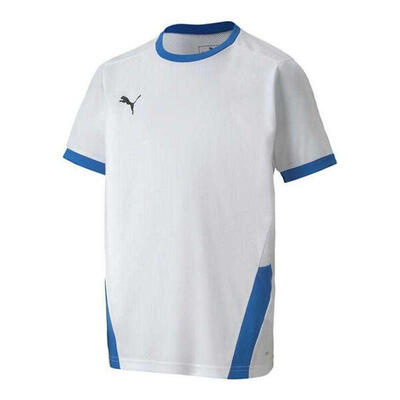 Maglietta Bambini Puma TeamGoal Bianco Blu