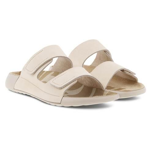 Klapki damskie Ecco Cozmo Flat Limestone 3/7