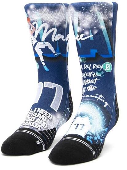 Calzini Scrimmage basket Luka Magic multicolore Taglia L (44-48)