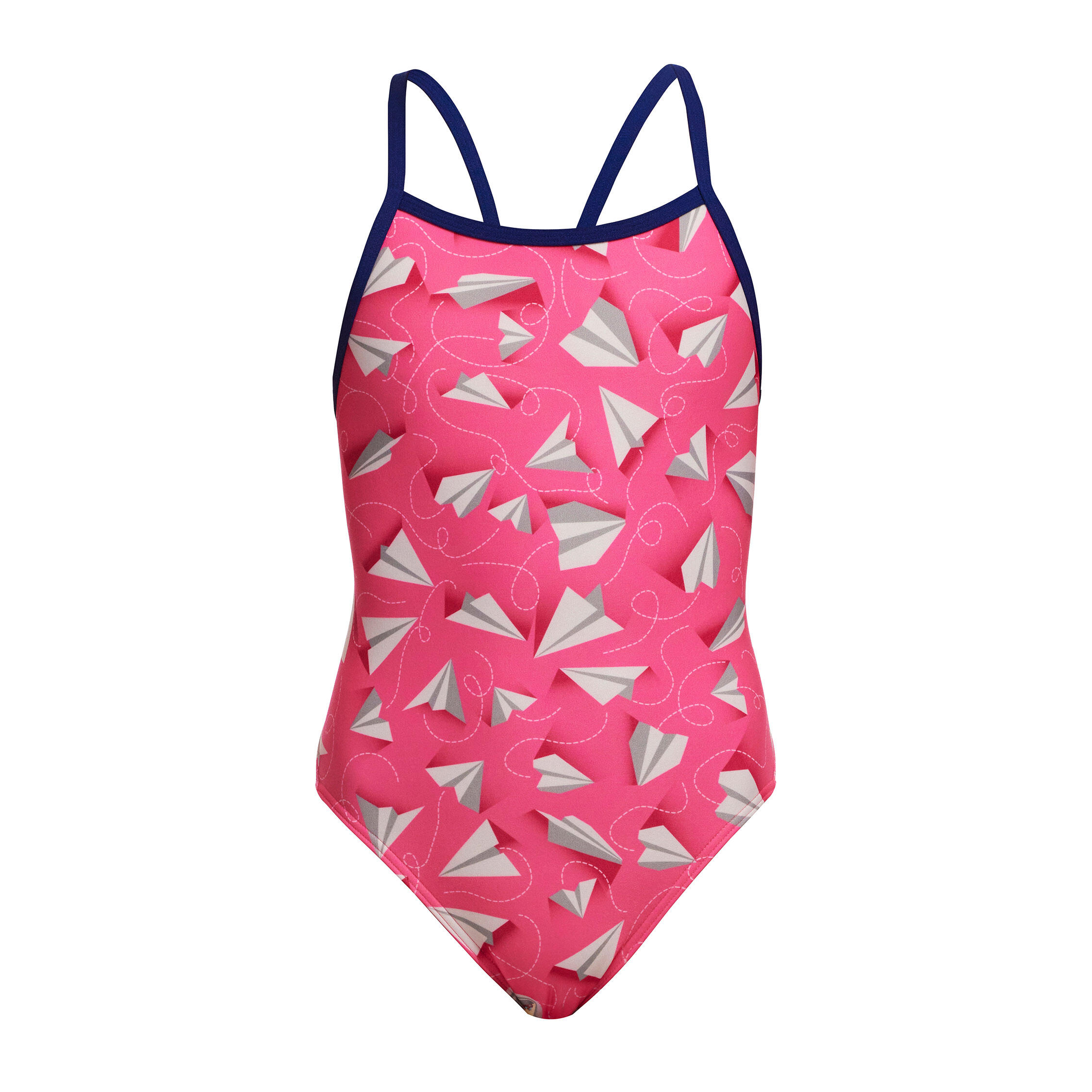 Costume bambina Funkita Single Strap Paper Pink 5/5