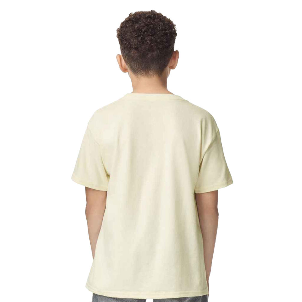TShirt Schwere Qualität für Kinder Naturweiß 3/4