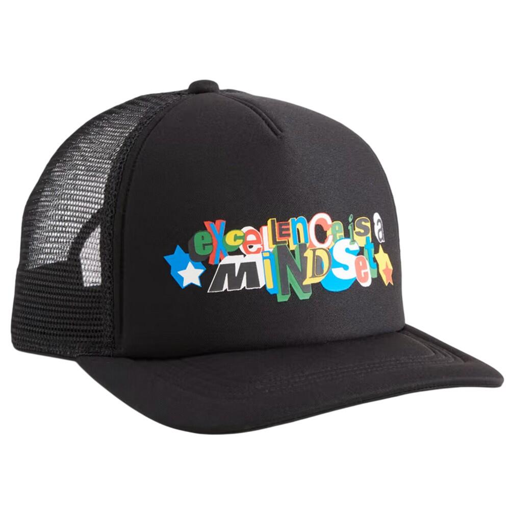 Basketball Trucker Cap (Black)