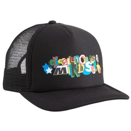 Basketbal Trucker Cap (Zwart)