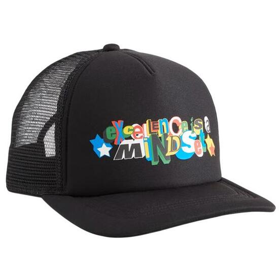Basketbal Trucker Cap (Zwart)