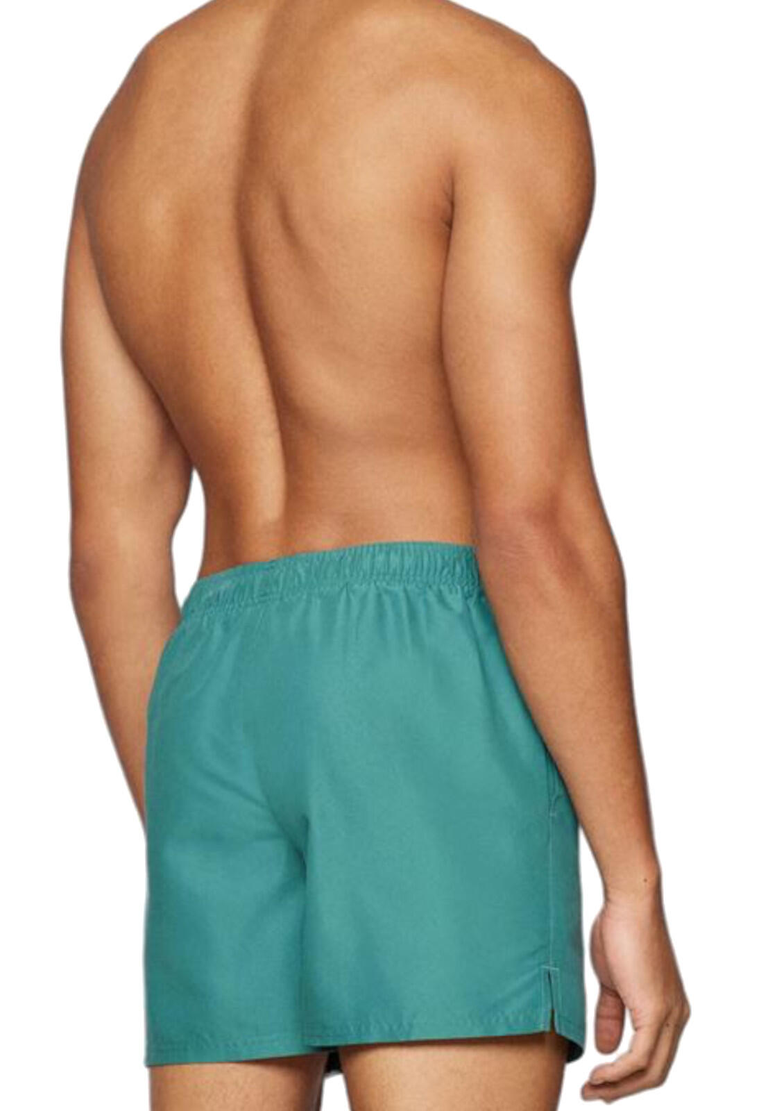Nike 7 Volley Pantaloncini da Bagno da Uomo, Uomo NESSA559, verde XS 4/4