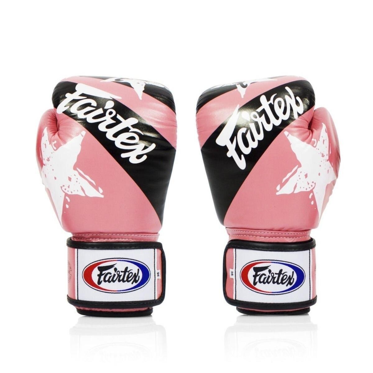 Boxhandschuhe Fairtex BGV1 – Nation Print – Rosa – 16 oz 2/4