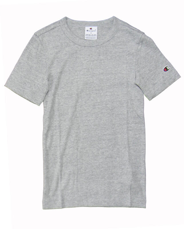 Champion TEE Soft Cotton Rib Donna Cotone Grigio, L 1/1
