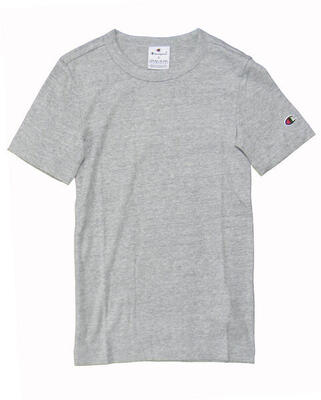 Champion TEE Soft Cotton Rib Donna Cotone Grigio L