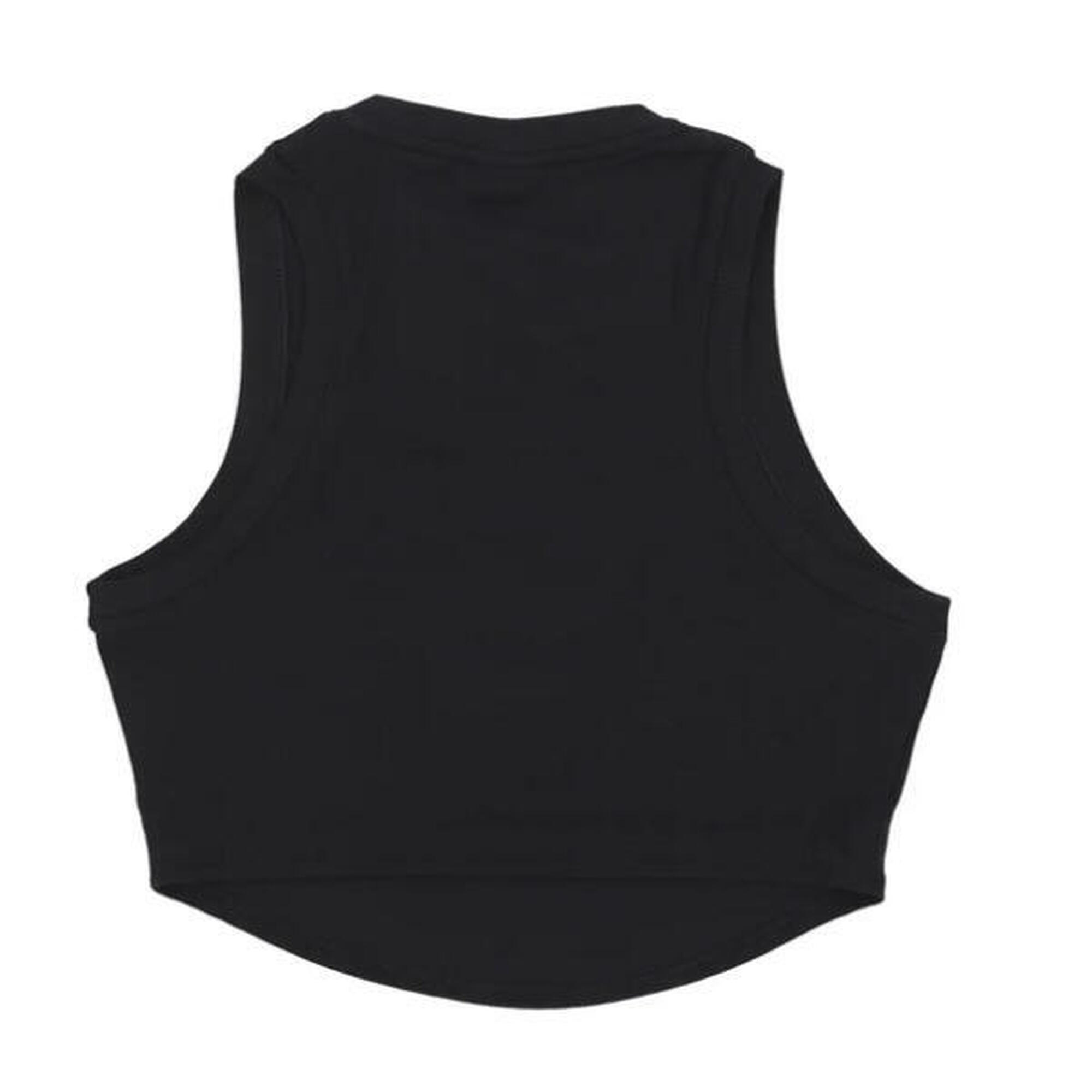 NIKE Sportswear Chill Knit tricou damă crop, alb cu logo brodat