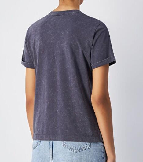 Champion SS TEE Light Cotton Jersey Donna cotone Grigio, M 2/2