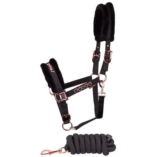 Ensemble licol et longe pour cheval Harry's Horse Love