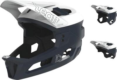 Vielseitiger MTB-Helm Enduro 3.0 mit abnehmbarem Kinnschutz Braun Herren