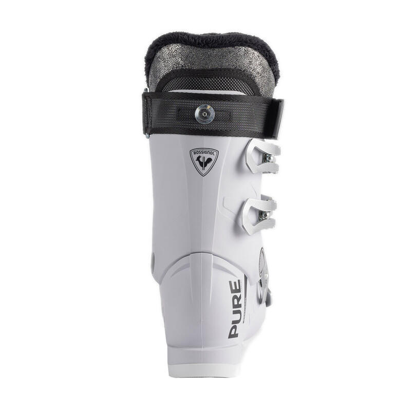 Rossignol Pure Comfort 60 Clăpari Schi Femei - 24.5 - White Grey