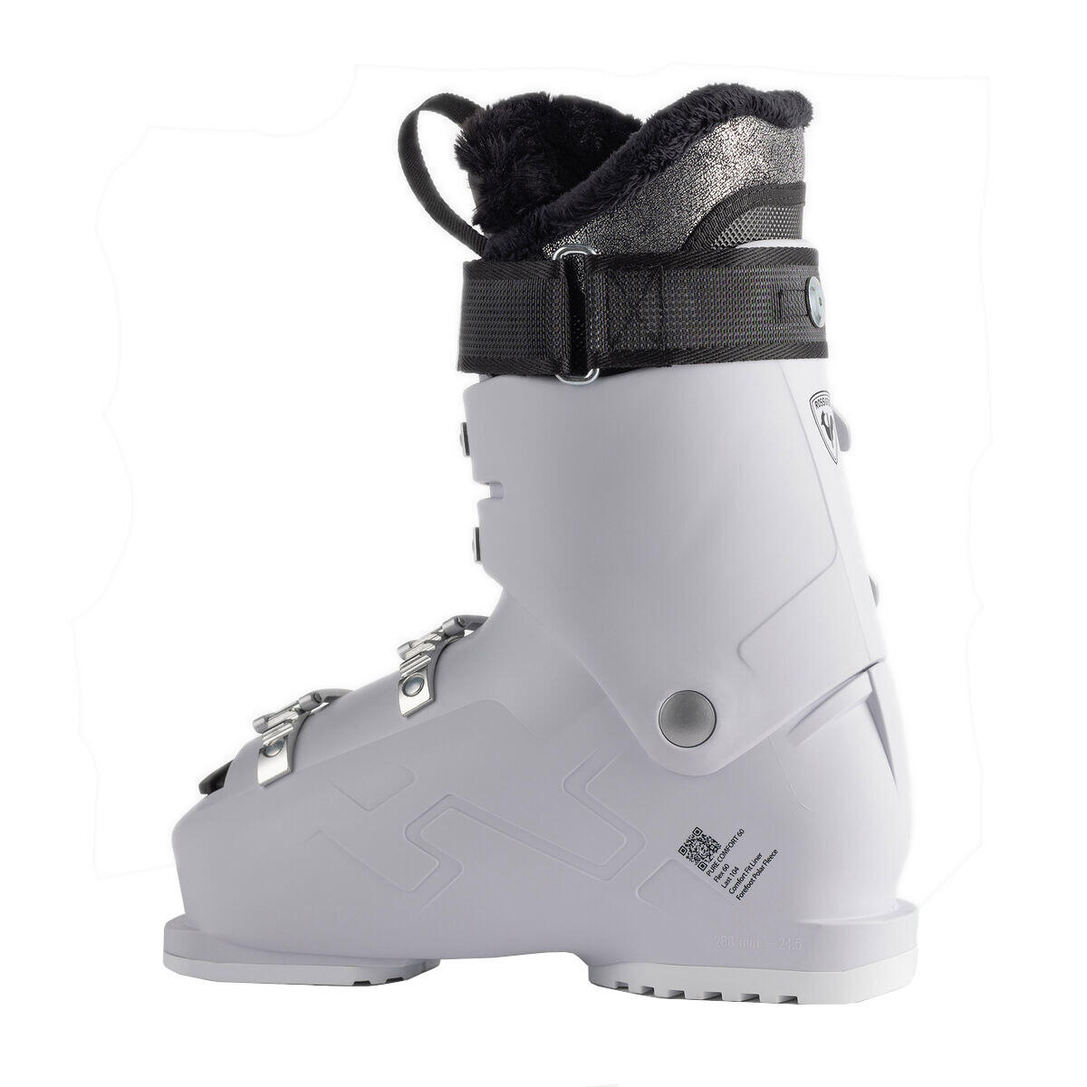 Scarponi da sci Rossignol Pure Comfort 60 White Grey da donna 6/7