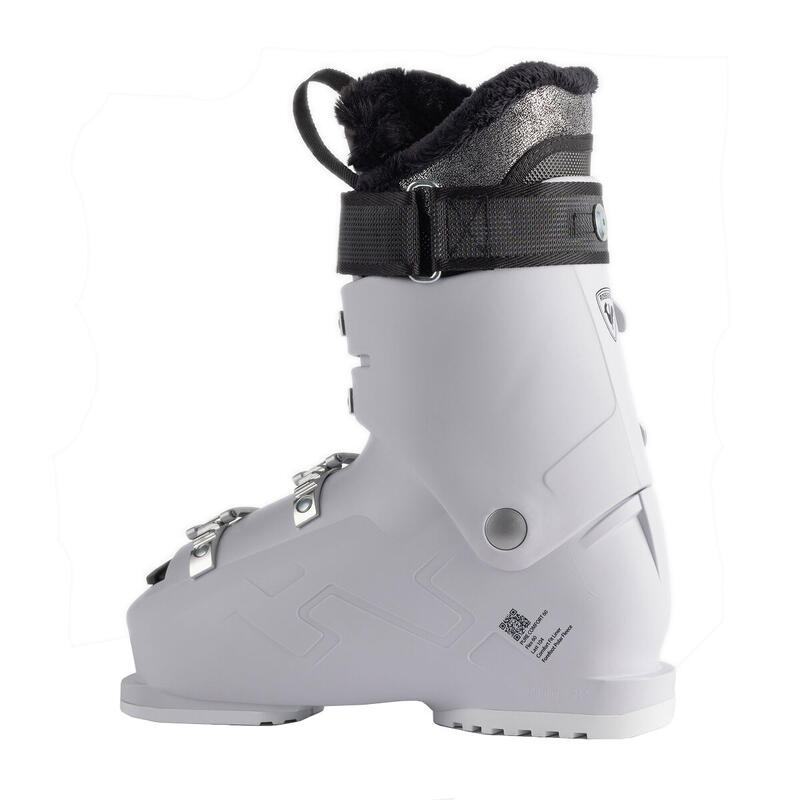 Rossignol Pure Comfort 60 Clăpari Schi Femei - 24.5 - White Grey