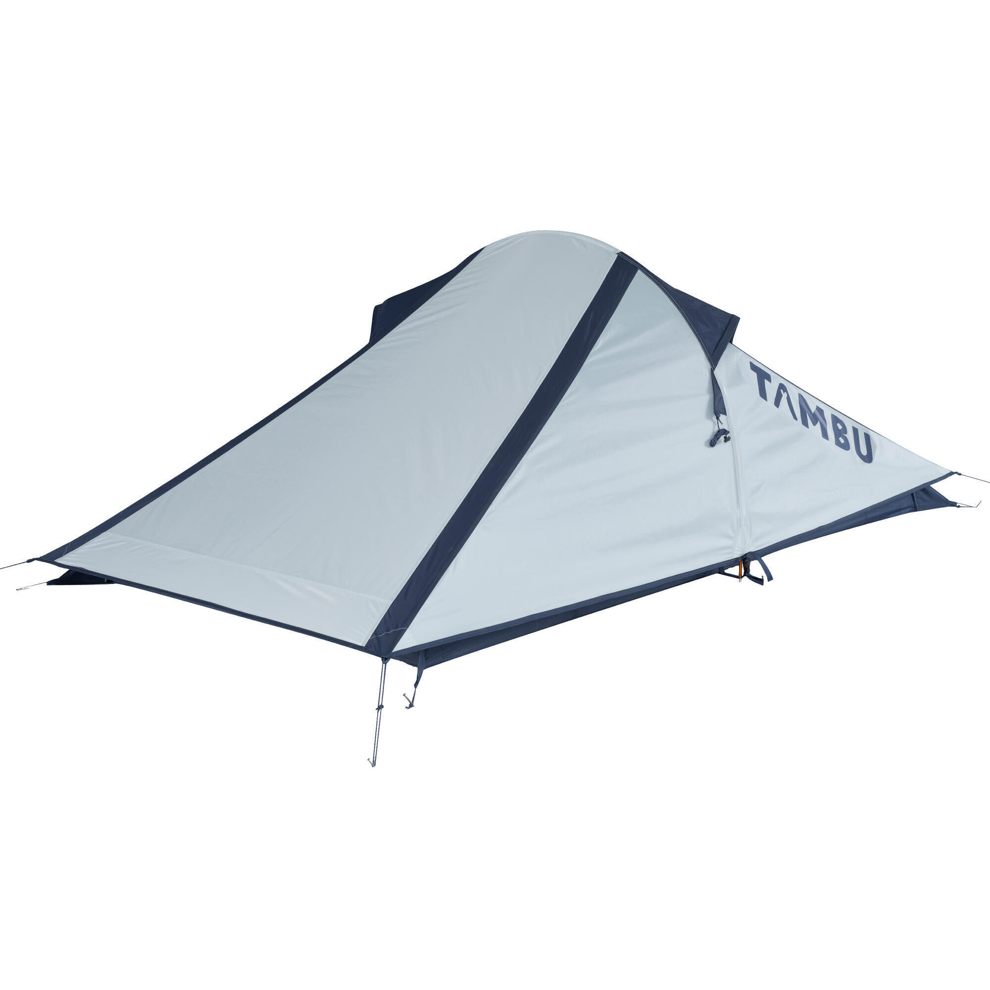 Tambu - Tambu Kutir | Tente De Trekking Légère 2 Pers. Couleur Grise - Tente - Bleu|gris - 2 Places - Decathlon