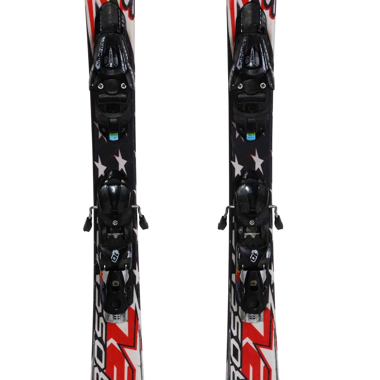 RECONDITIONNE - Mini Ski Salomon Crossmax 120 + Fixations 3/5