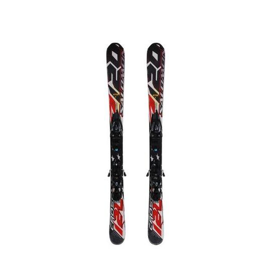 RECONDITIONNE - Mini Ski Salomon Crossmax 120 + Fixations