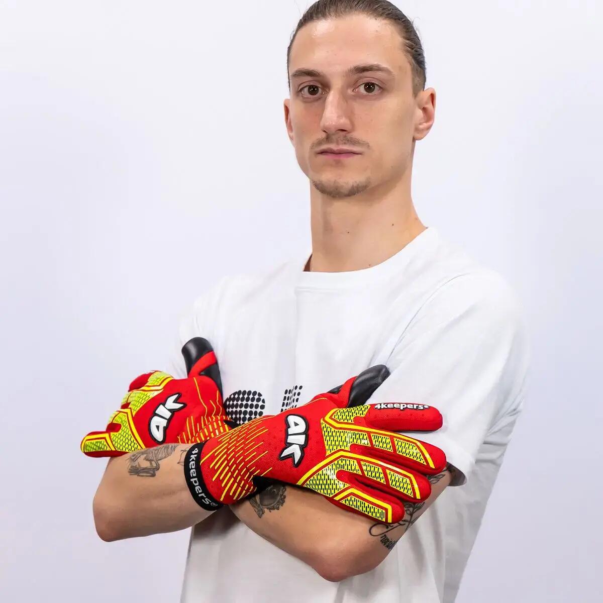 Luvas infantis 4Keepers NEO LAVA 6/14