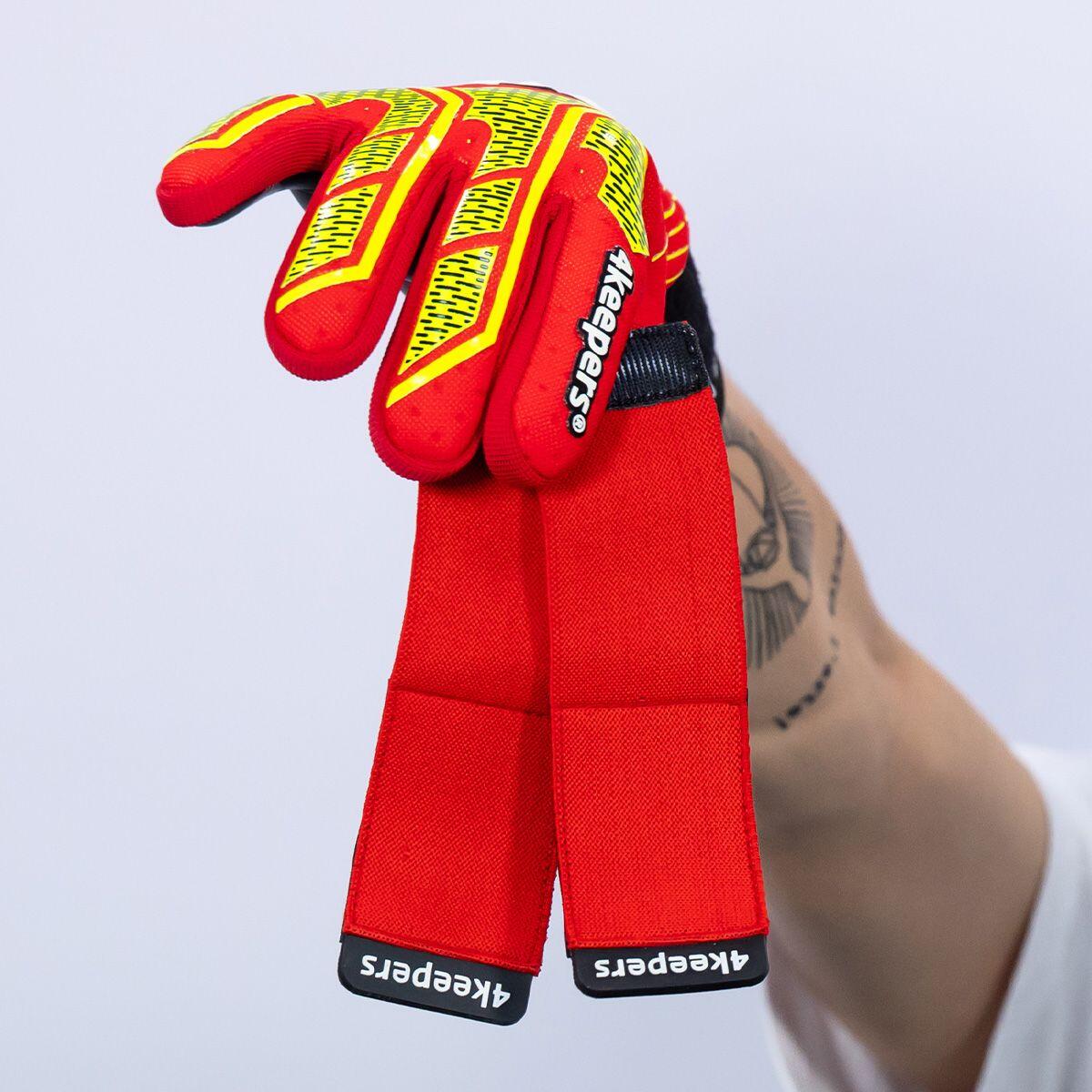 Rękawice bramkarskie dla dzieci 4keepers NEO LAVA NC junior 6/7