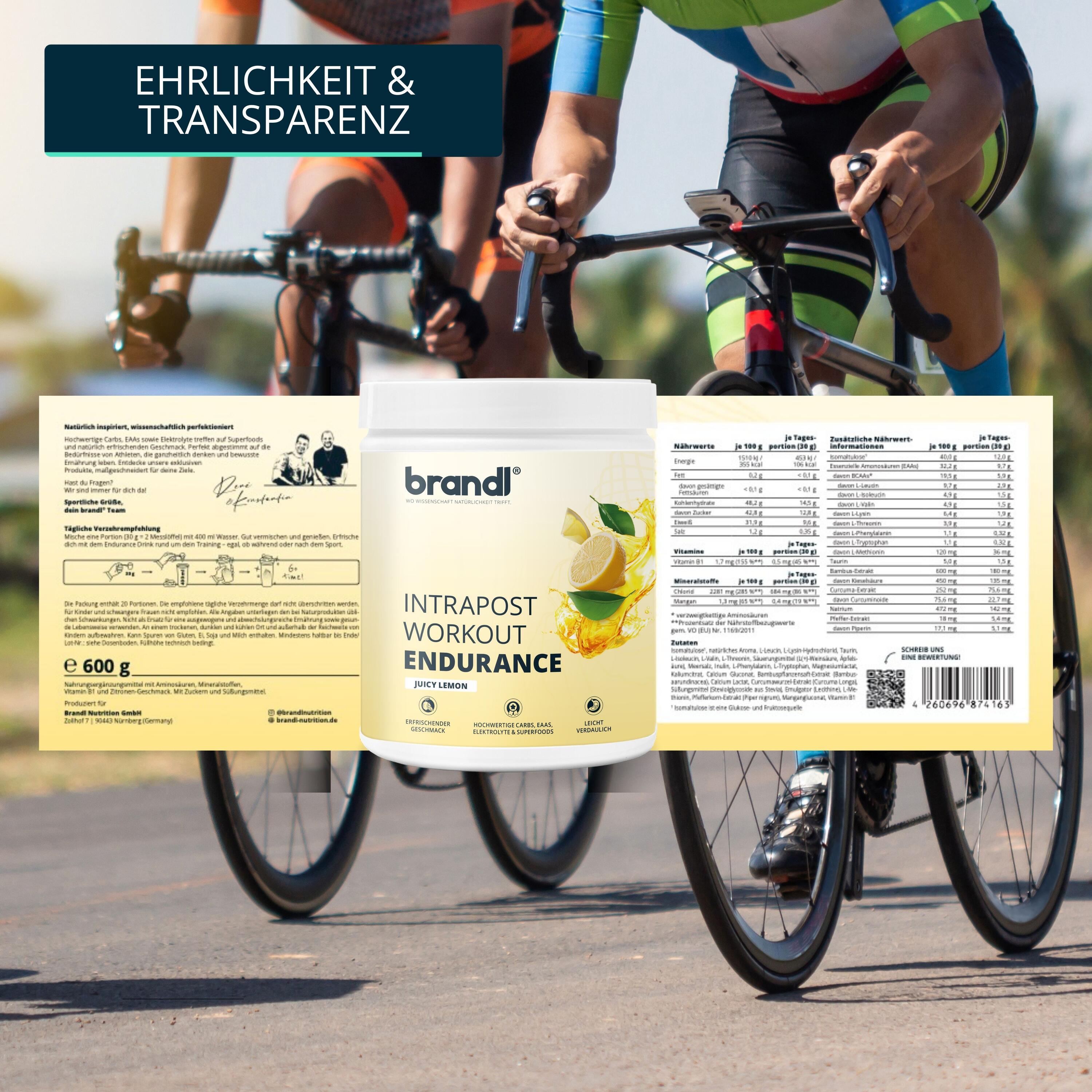 brandl® Ausdauer-Drink Elektrolyte (Mineralien) | Isotonisches Getränk 2/6