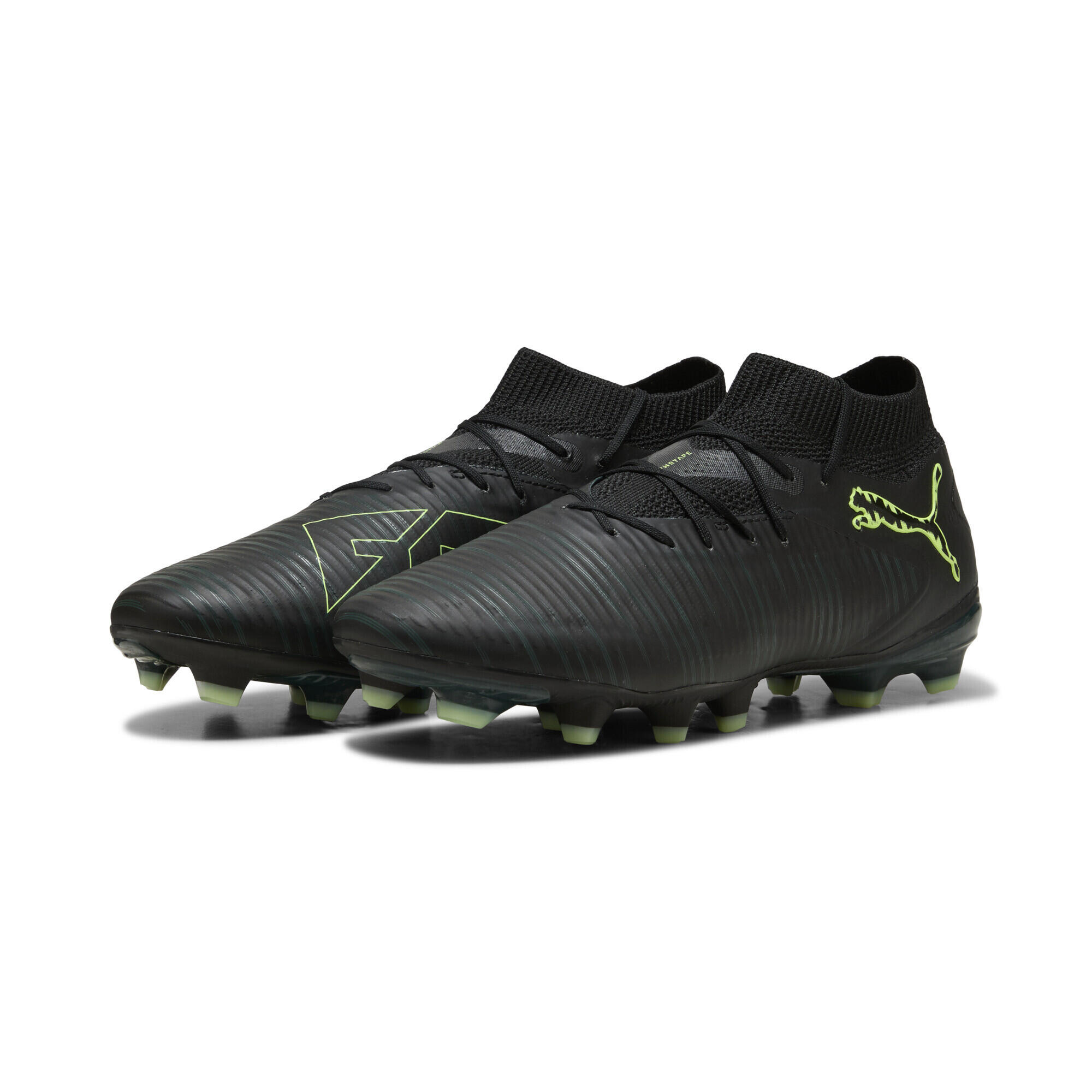 Puma - Chaussures De Football Future 8 Pro fg/ag Unisexe Puma - Chaussures De Football - Jaune|noir|vert - Decathlon