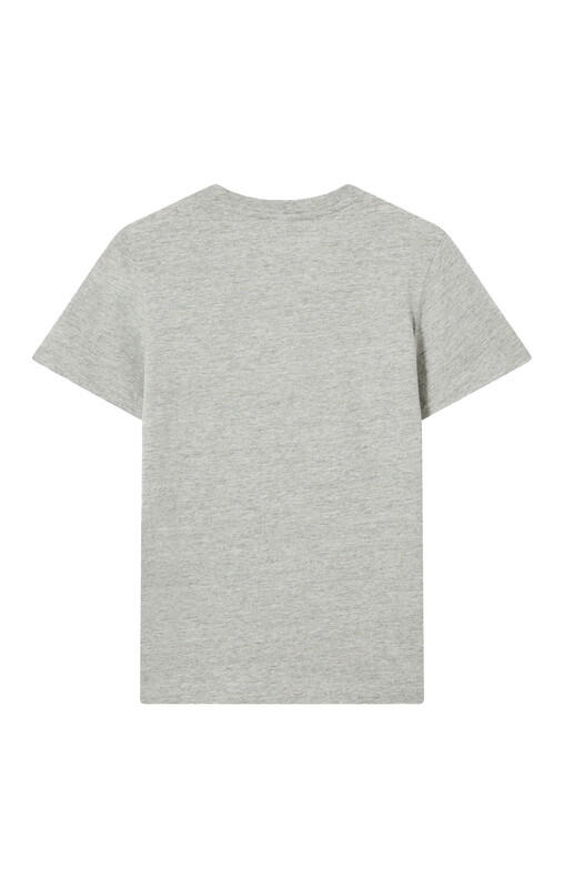 Champion TEE Light Cotton Jersey Donna Logo Grande Cotone Grigio, L 2/2